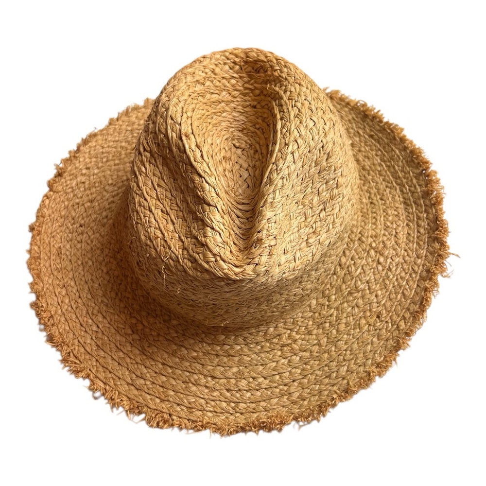 Madewell Women's Chunky Straw Panama Hat S/M Tan